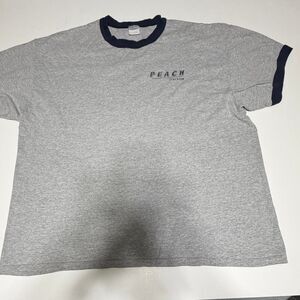 Independent Men's Grey and Blue T-shirt